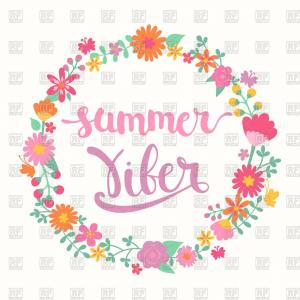 300x300 Hand Drawn Floral Wreath Vector Studiogrfx