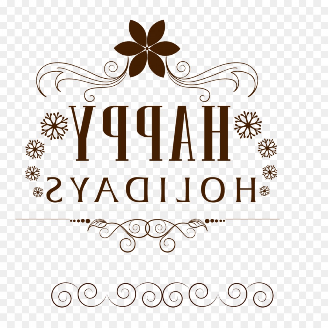 1080x1080 Png Holiday Euclidean Vector Happy Holidays Vector Handandbeak