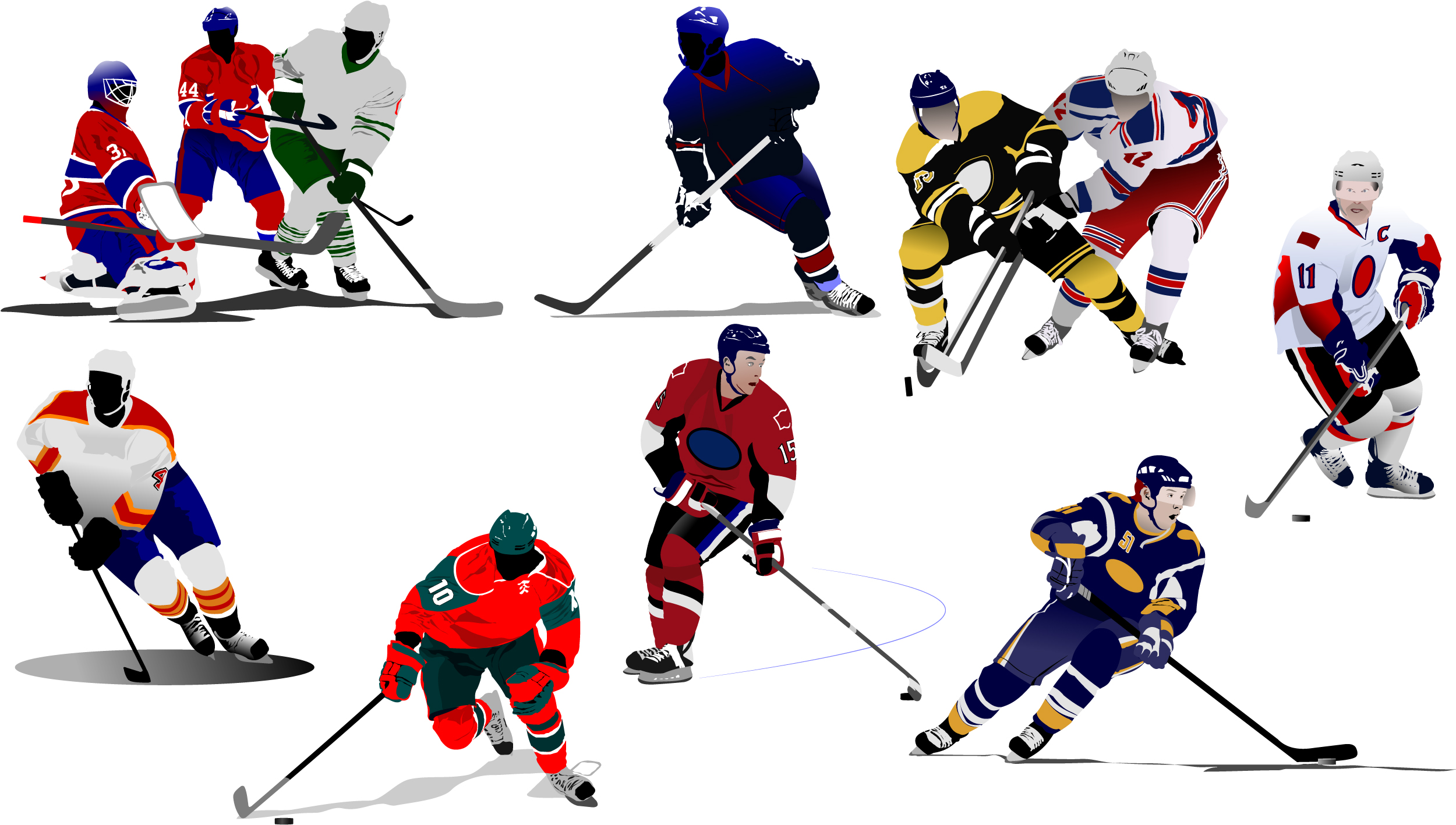 Free Hockey Vector Art