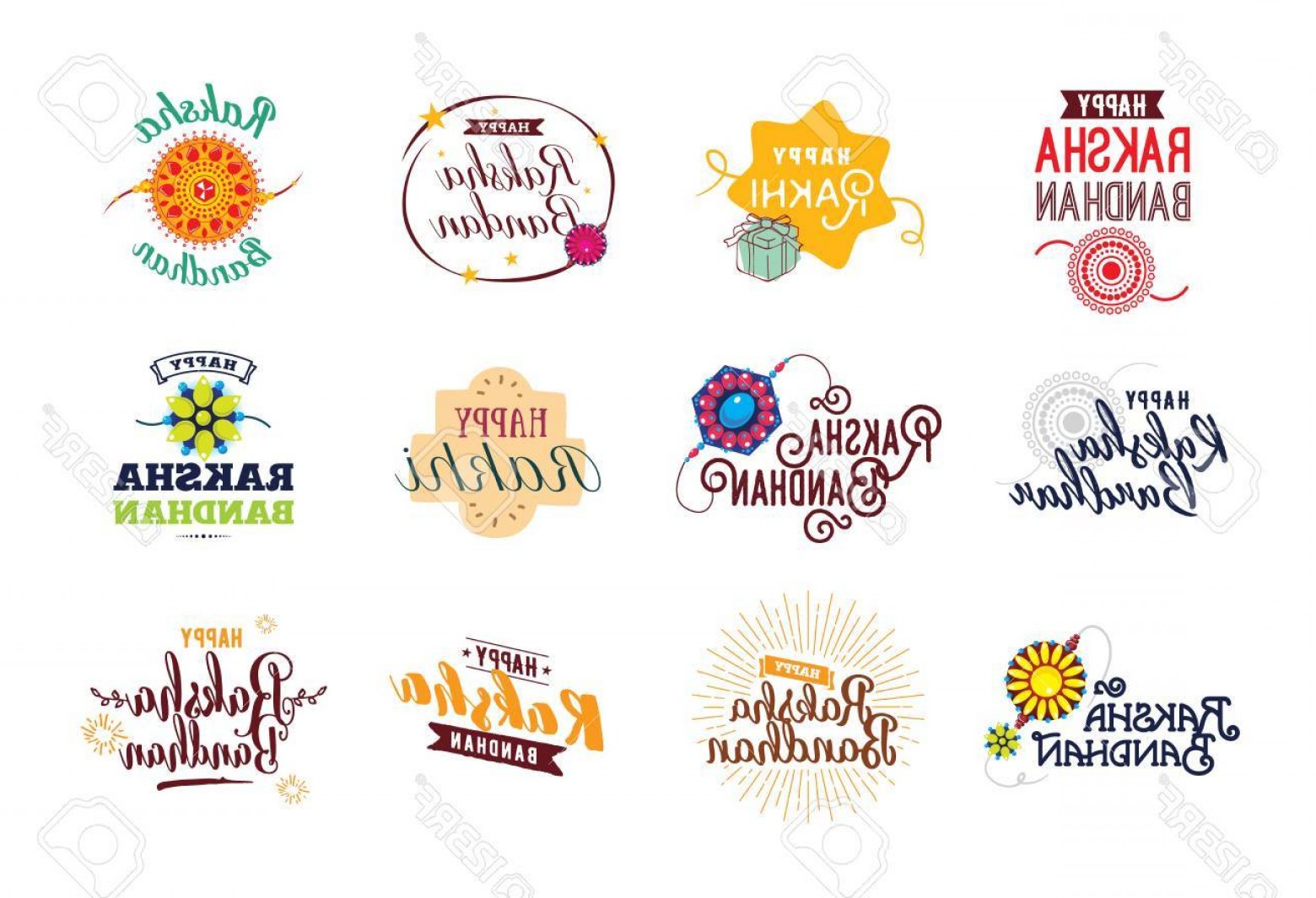 1560x1065 Photostock Vector Happy Raksha Bandhan Indian Holiday Vector