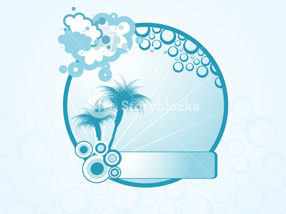 1000x750 Summer Holiday Vector Royalty Free Stock Image