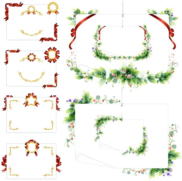 582x578 Vector Festive Holiday Border Free Vector In Adobe Illustrator