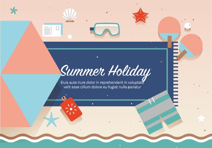 700x490 Free Summer Holiday Vector