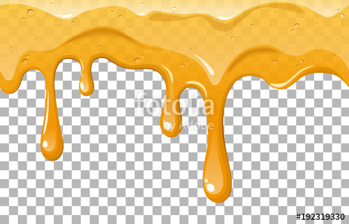 500x322 Dripping Honey Vector Illustration Stock Image And Royalty Free
