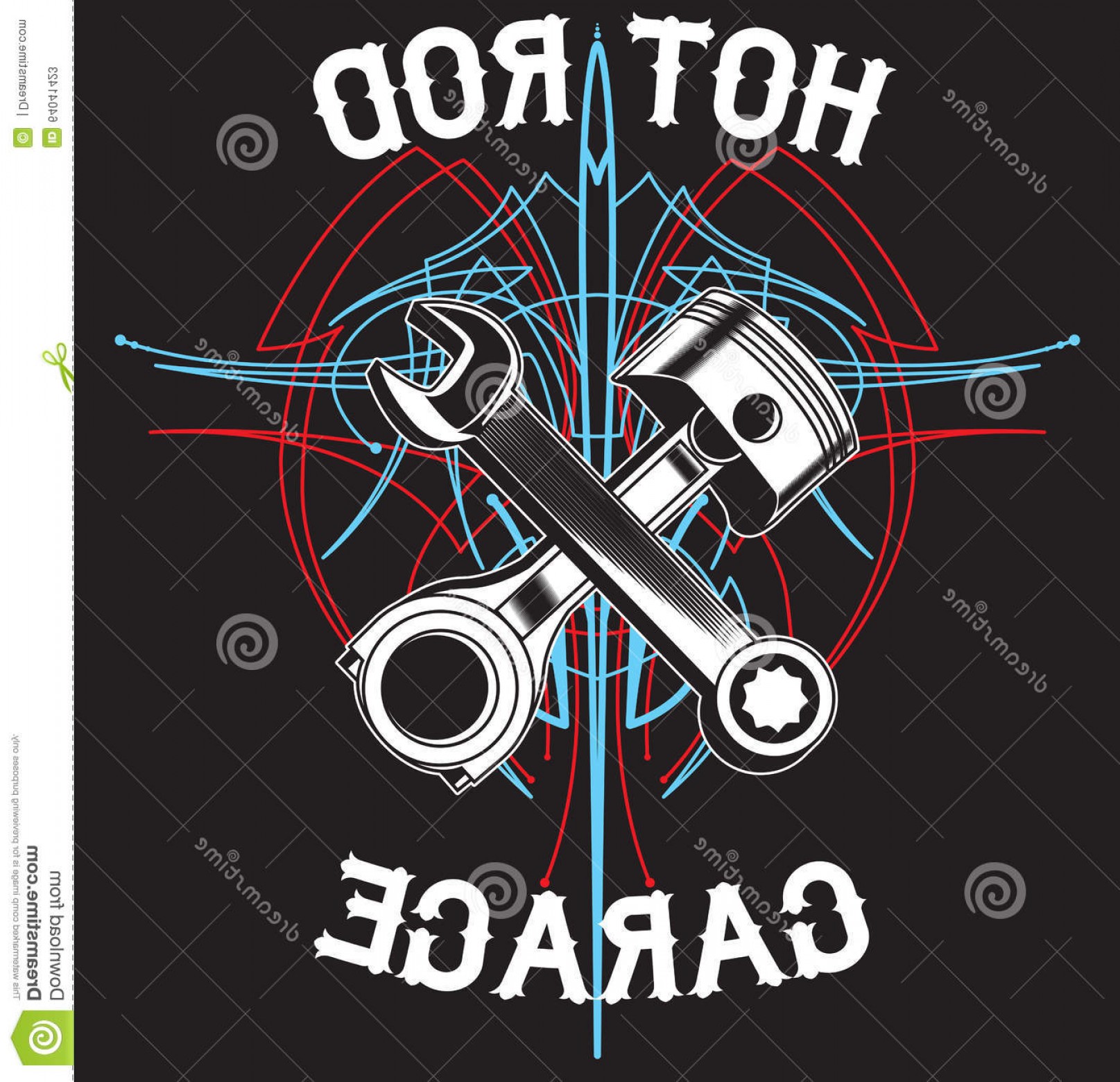 1615x1560 Stock Illustration Pinstripe Vintage Ornament Vector Illustration