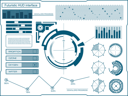500x373 Futuristic Hud Interface Template Vector Free Download