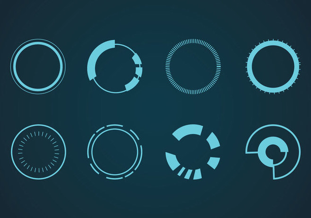 632x443 Hud Elements Vector Free Vector Download Cannypic