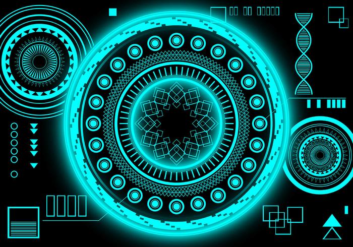 700x490 Hud Interface Free Vector