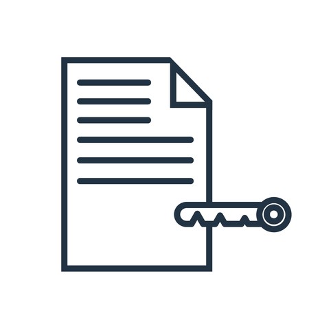 450x450 Keyword Icon Vector Isolated On White Background, Keyword