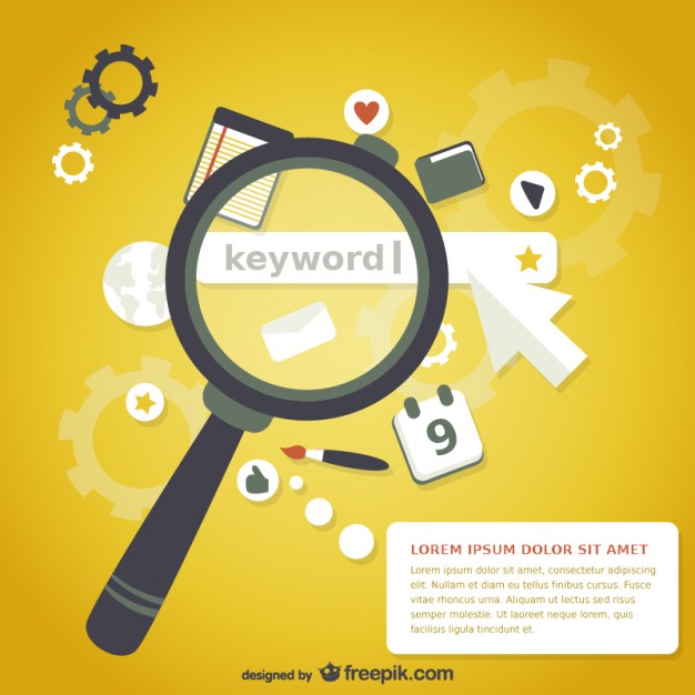 626x626 Magnifying Glass Keyword Search Vector Free Download