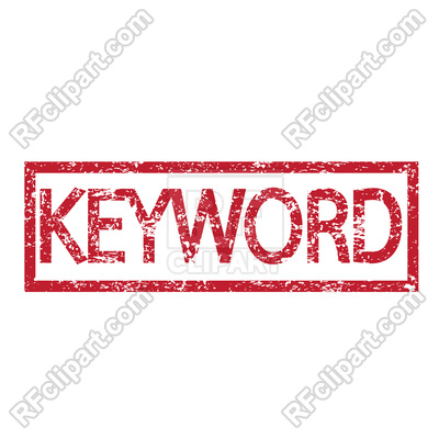 400x400 Stamp Text Keyword Vector Image Of Fonts Type Tumdee