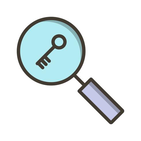 490x490 Vector Keyword Search Icon