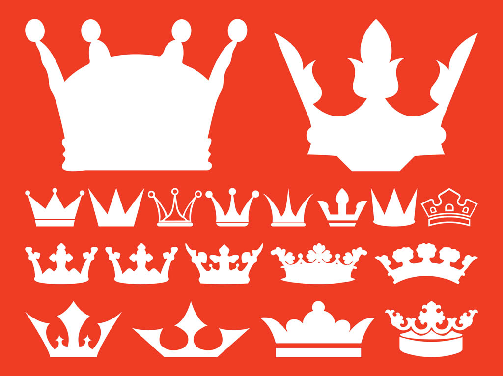 Royal Crowns Collection Vector Art Graphics 1024x765 Royal Crowns Collection Vector Art Graphics