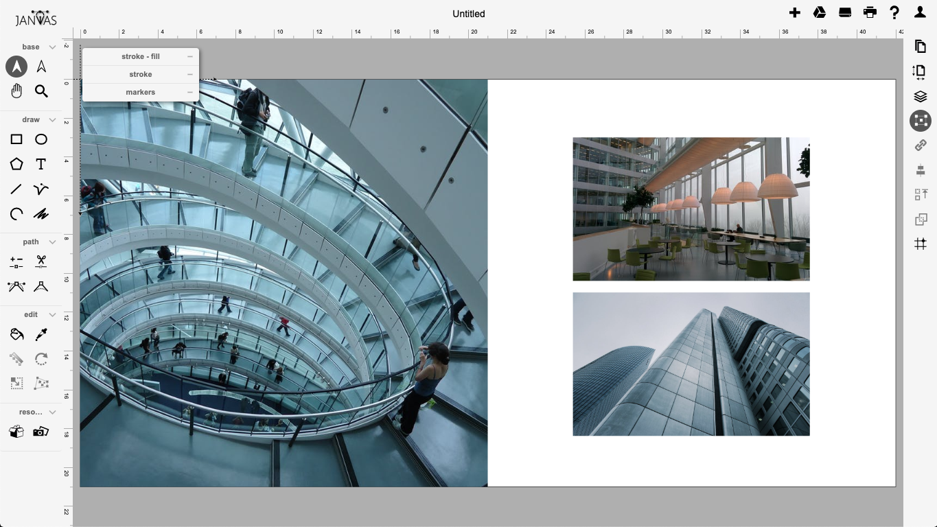 1365x768 Web Application For Creating Vector Graphics