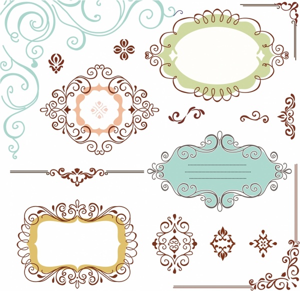 Ornate Frames Free Vector In Adobe Illustrator 600x582 Ornate Frames Free Vector In Adobe Illustrator