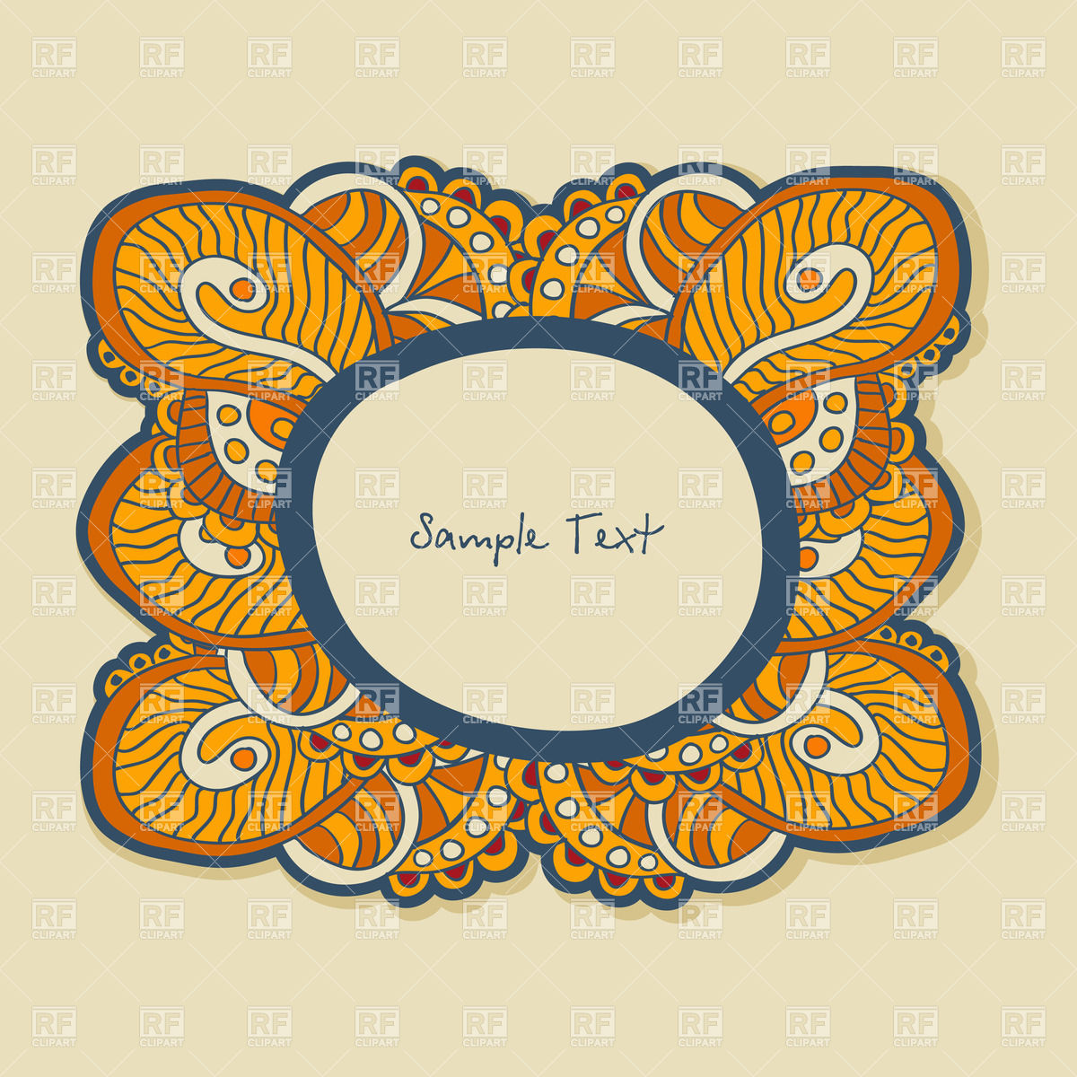 Vintage Hand Drawn Ornate Frame Vector Image Of Borders And Frames 1200x1200 Vintage Hand Drawn Ornate Frame Vector Image Of Borders And Frames