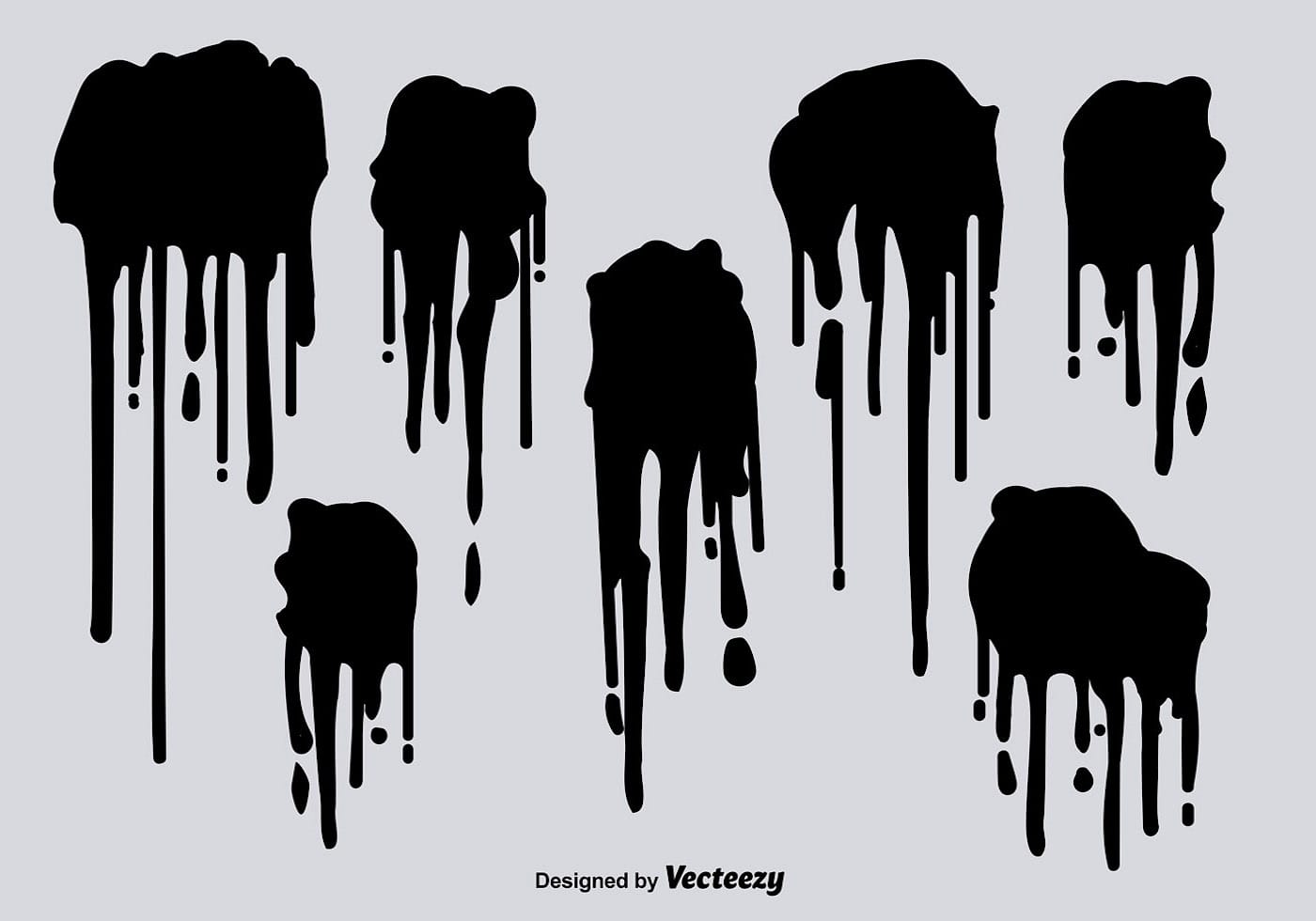1400x980 Paint Drip Free Vector Art