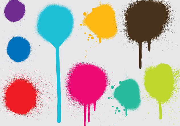 632x442 Spray Paint Drip Vectors Free Vector Download Cannypic
