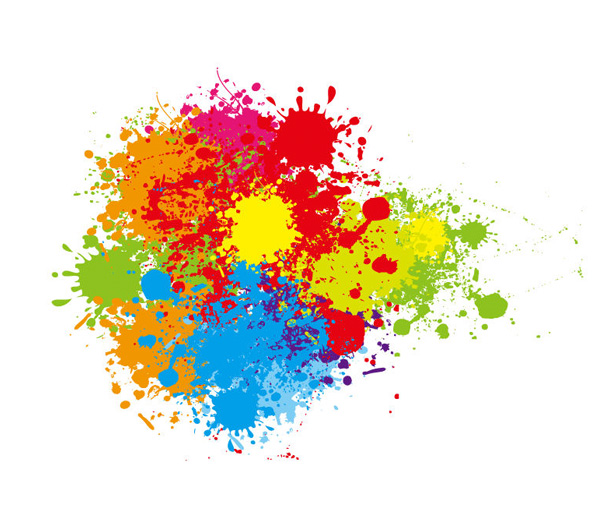 Free Pdf Down Colorful Paint Splatter Vector Art 600x523 Free Pdf Down Colorful Paint Splatter Vector Art