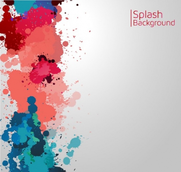 Splatter Vector Designs 600x569 Splatter Vector Designs