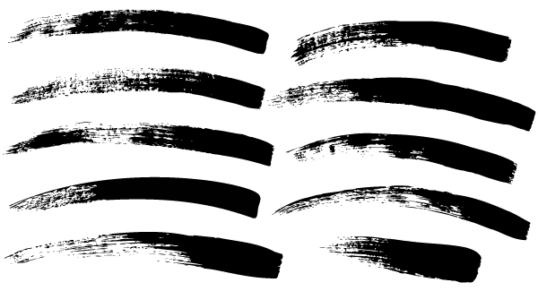 Free Paint Brush Strokes Vector 600x325 Free Paint Brush Strokes Vector