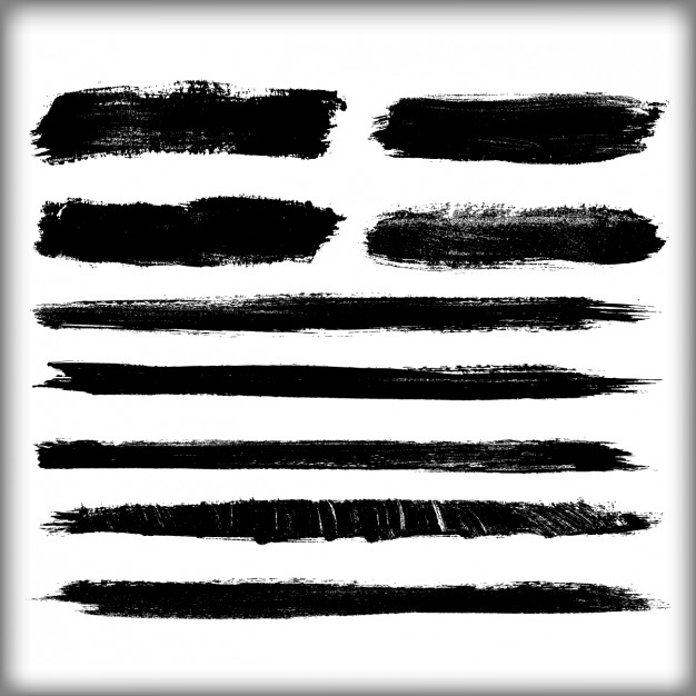 Black Brush Strokes Design Vector Free Download 626x626 Black Brush Strokes Design Vector Free Download