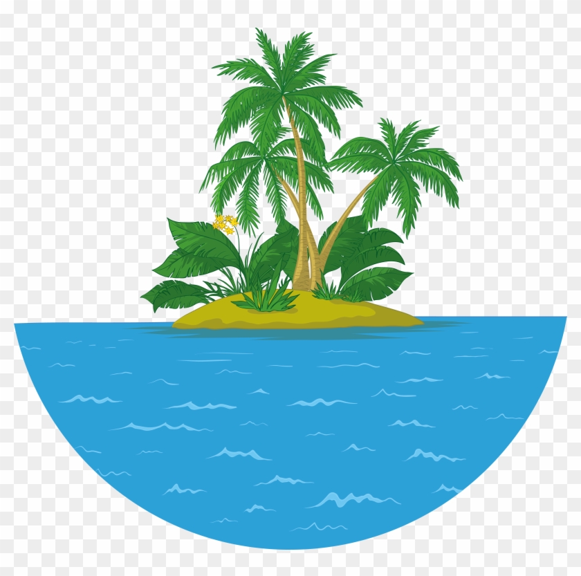 840x833 Island Islet Royalty Free Clip Art