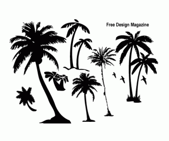 336x280 Palm Trees Free Vector Art Palm Tree Vector