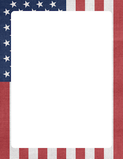 250x324 Free Patriotic Borders Clip Art