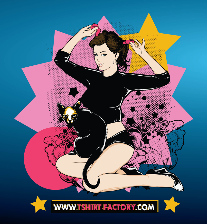 Free Pin Up Girl Vector At Vectorified Com Collection Of Free Pin Up