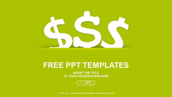 600x338 Free Green Concept Powerpoint Templates Design