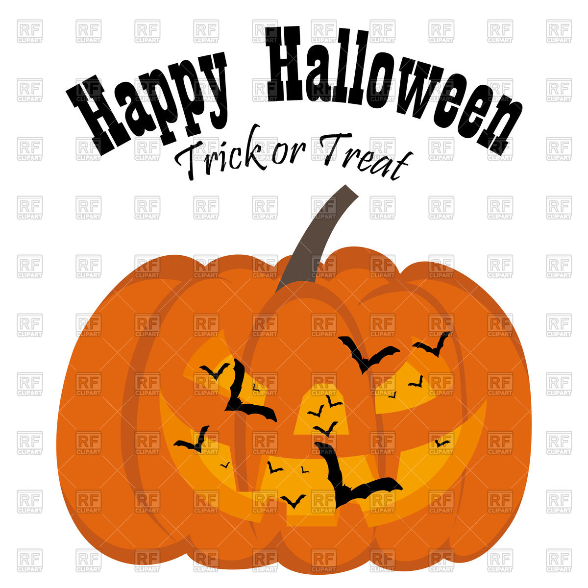 1200x1200 Halloween Pumpkin Vector Image Of Objects Angelp