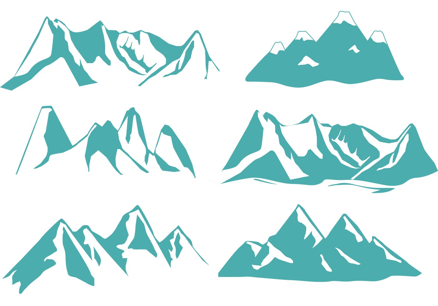 Mountain Free Vector Art 1400x980 Mountain Free Vector Art