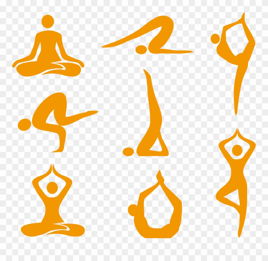 Yoga Asana Royalty Free Illustration 880x859 Yoga Asana Royalty Free Illustration