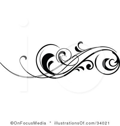 400x420 Scrollwork Clipart Royalty Free