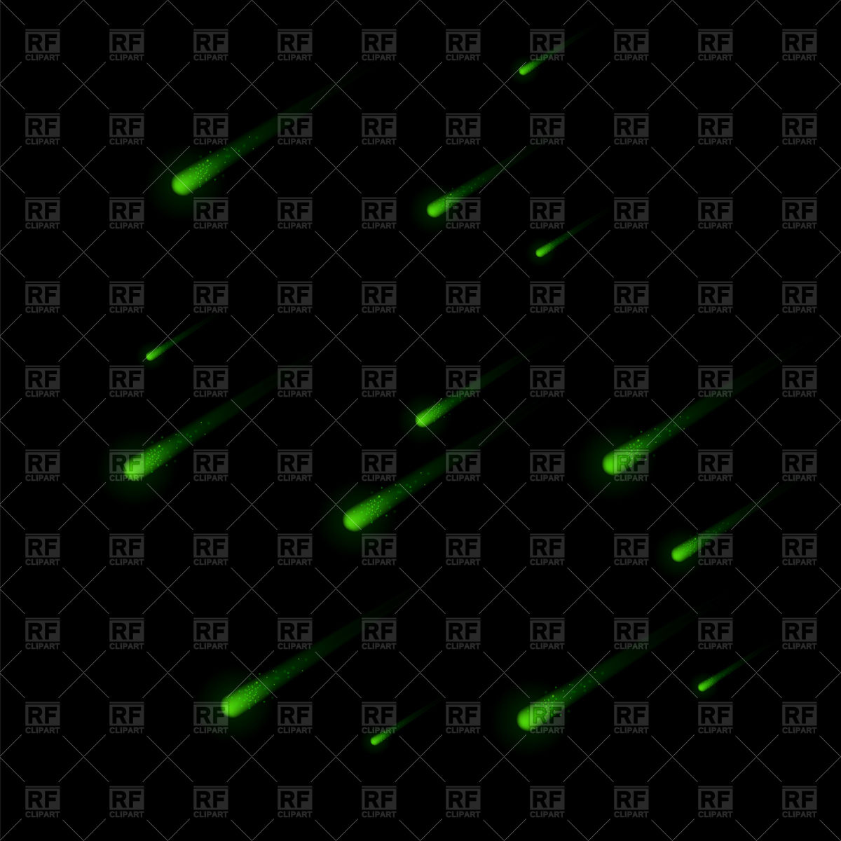 1200x1200 Green Meteor Shooting Star Vector Image Of Backgrounds, Textures