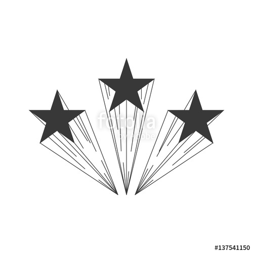 Download Free Shooting Star Vector at Vectorified.com | Collection ...