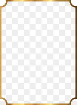 260x353 Beautiful Gold Frame, Fine, Golden, Frame Png And Vector
