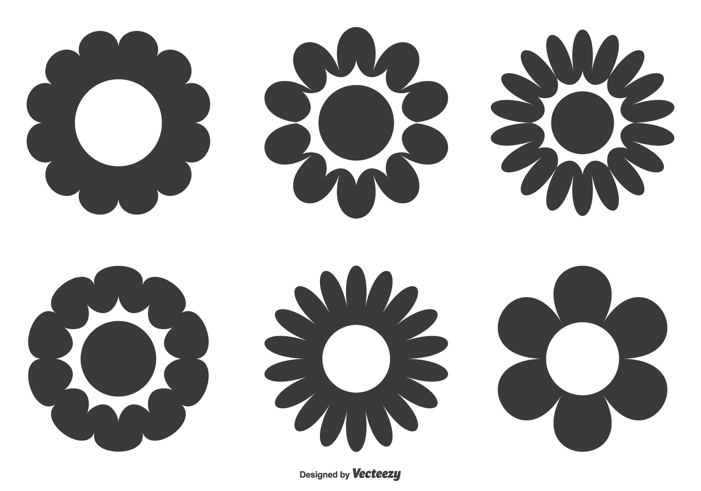 Simple Flower Free Vector Art 1400x980 Simple Flower Free Vector Art