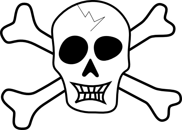 Cliparts For Free Download Crossbones Clipart Skullclip 600x429 Cliparts For Free Download Crossbones Clipart Skullclip
