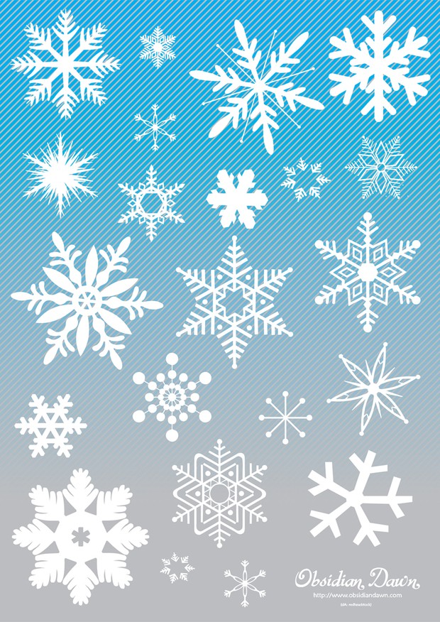Snowflake Vector Art Collection Vector Art Graphics 620x876 Snowflake Vector Art Collection Vector Art Graphics