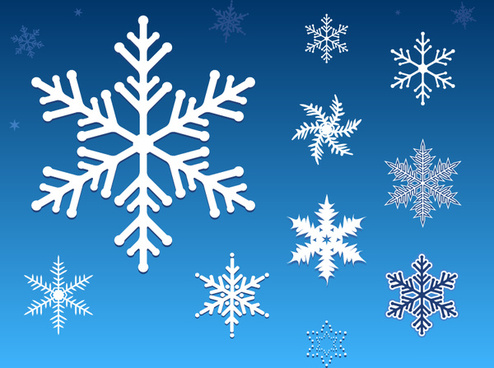 Snowflake Vector Art Free Vector Download 494x368 Snowflake Vector Art Free Vector Download