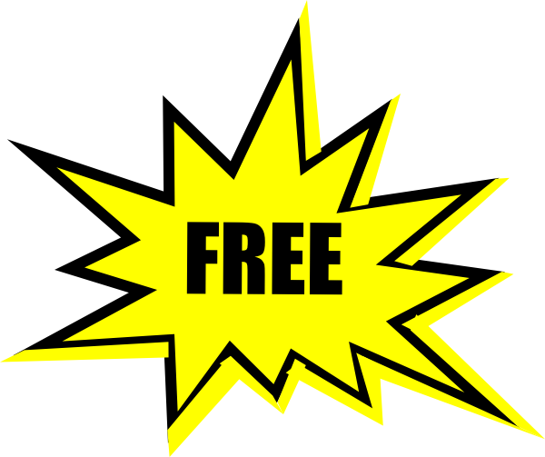 Free Starburst Clip Art 600x503 Free Starburst Clip Art