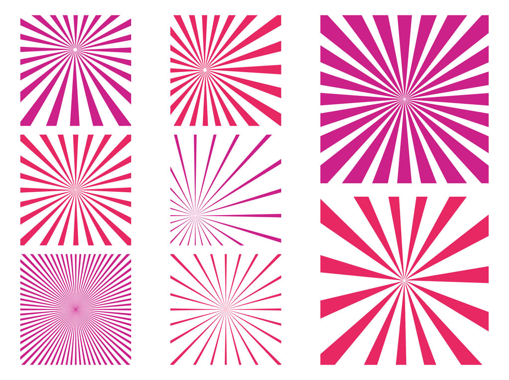 Pink Starburst Patterns Vector Art Graphics 1024x765 Pink Starburst Patterns Vector Art Graphics