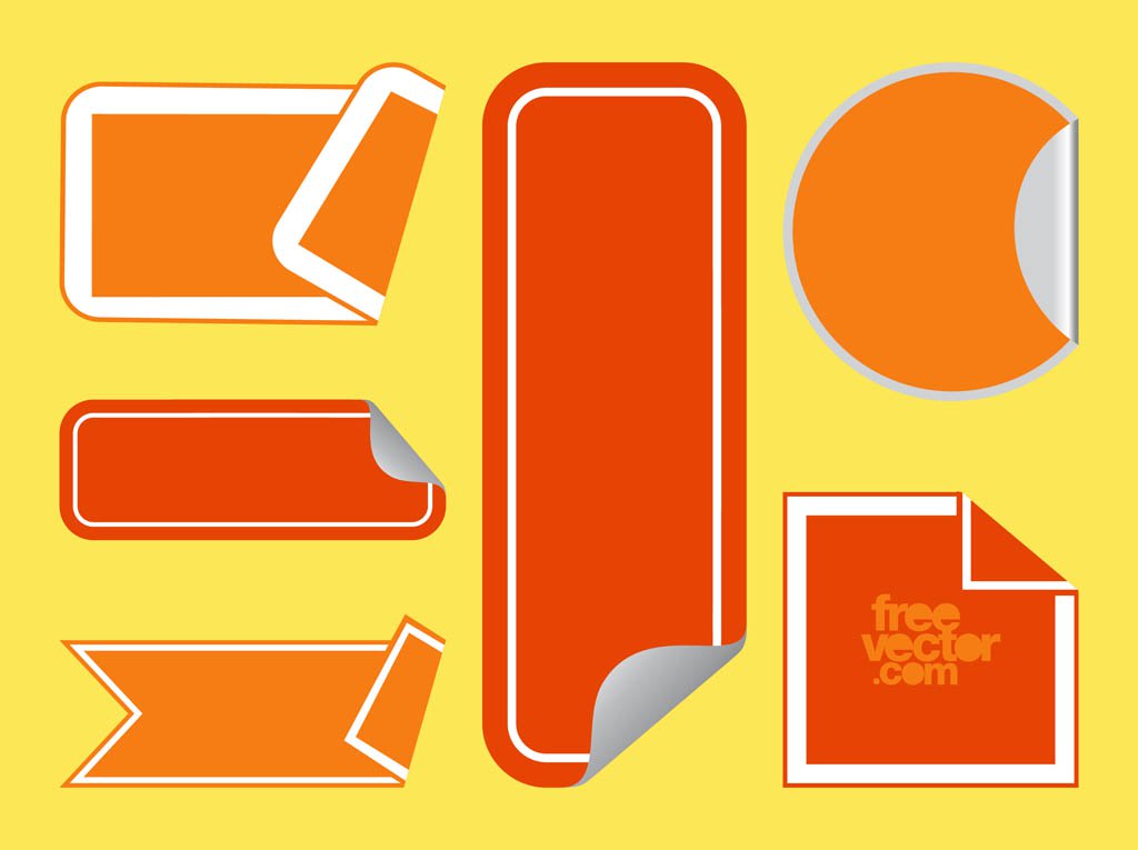 Vector Stickers And Labels Vector Art Graphics 1024x765 Vector Stickers And Labels Vector Art Graphics