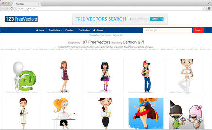 437x268 Great Sources For Free Vector Cartoon Characters Graphicmama Blog