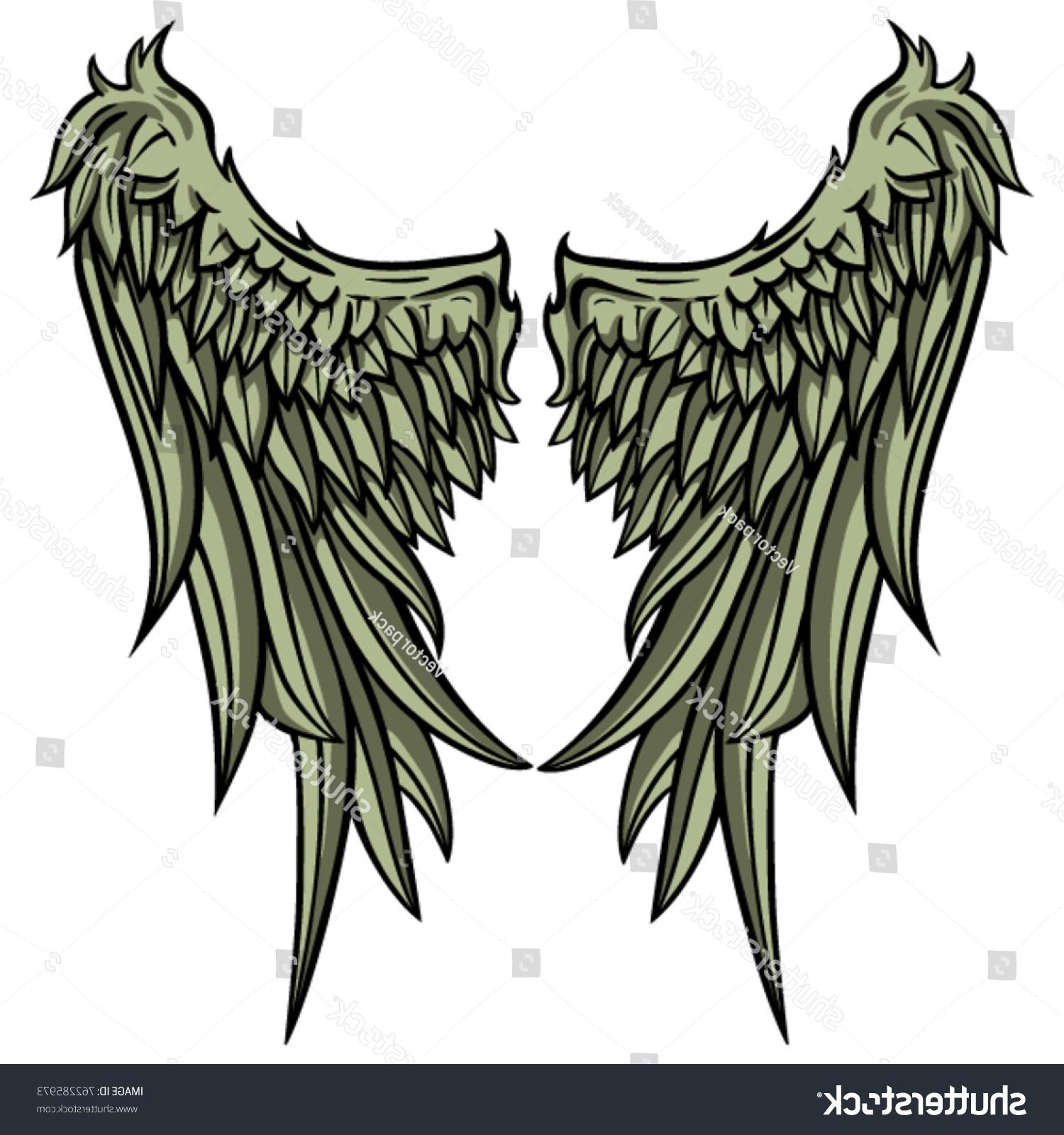 1500x1600 Best Wings Vector Art Drawing Vector Images Design