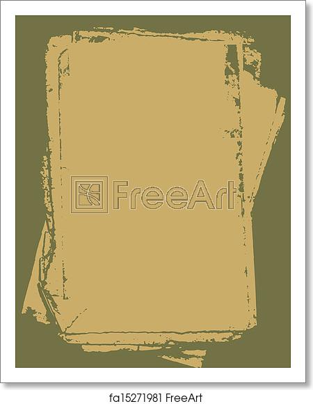 450x580 Free Art Print Of Paper Old Torn Paper Vector Grunge Background