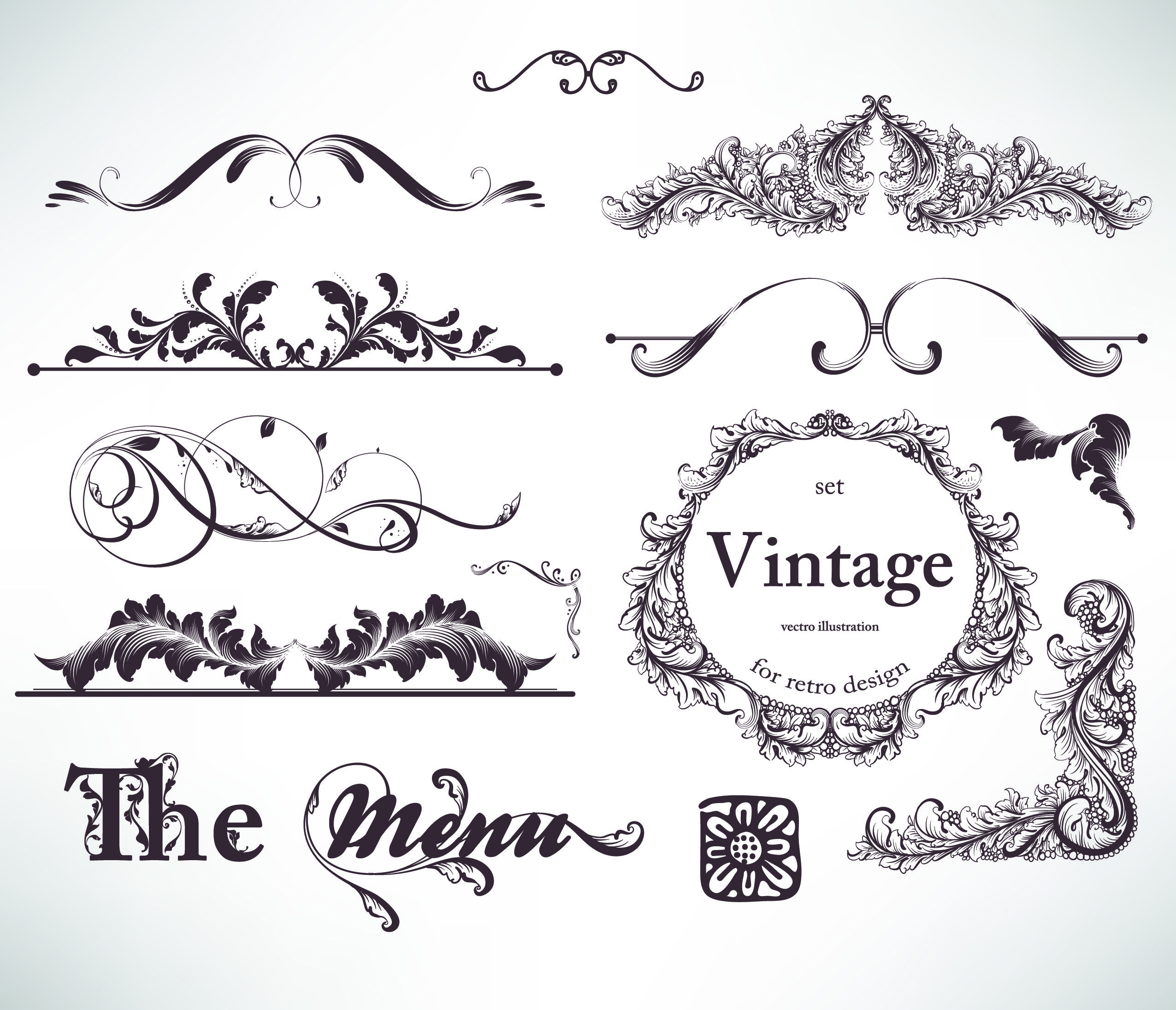 2551x2191 Free Vector Classic Lace Pattern Vector Vectors Vector Free