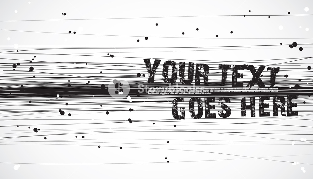 1000x572 Vector Abstract Lines Art Texture Royalty Free Stock Image